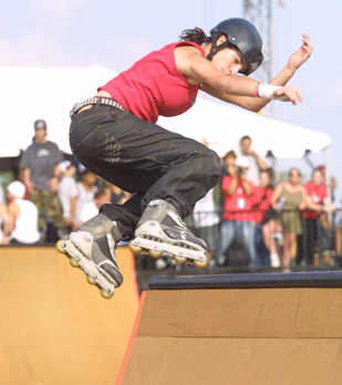 Jenna Downing at the 2002 X Games